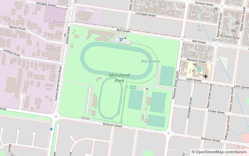 morshead park ballarat location map