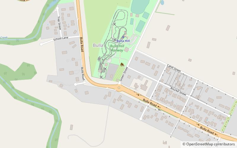 Bulla location map