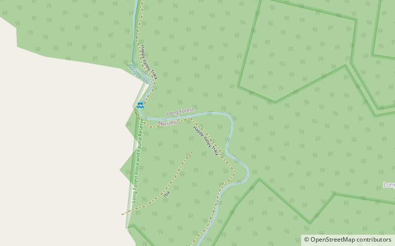 Obszar Chroniony Long Forest location map