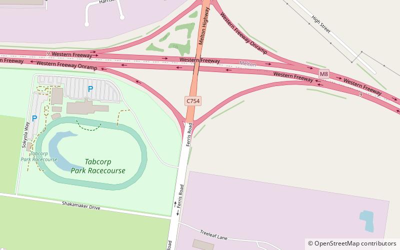 Tabcorp Park location map