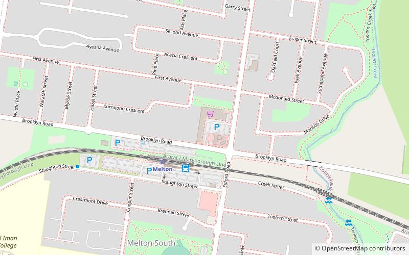 Melton Station Square location map