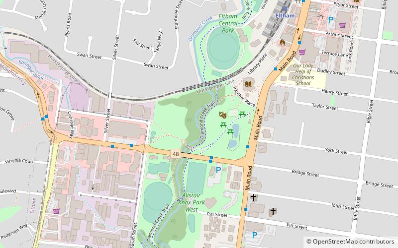 Alistair Knox Park location map