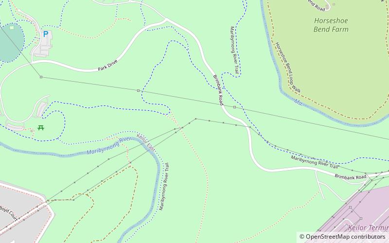 Brimbank Park location map