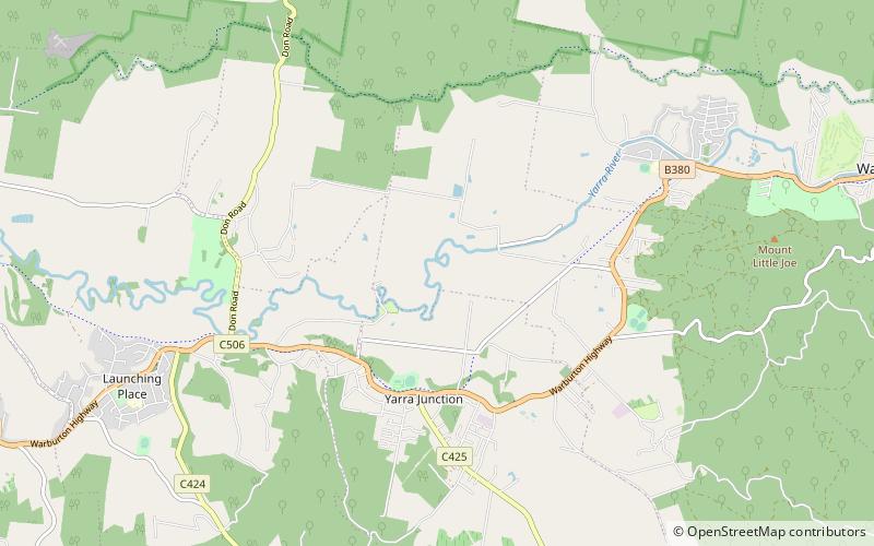 Yarra Valley location map