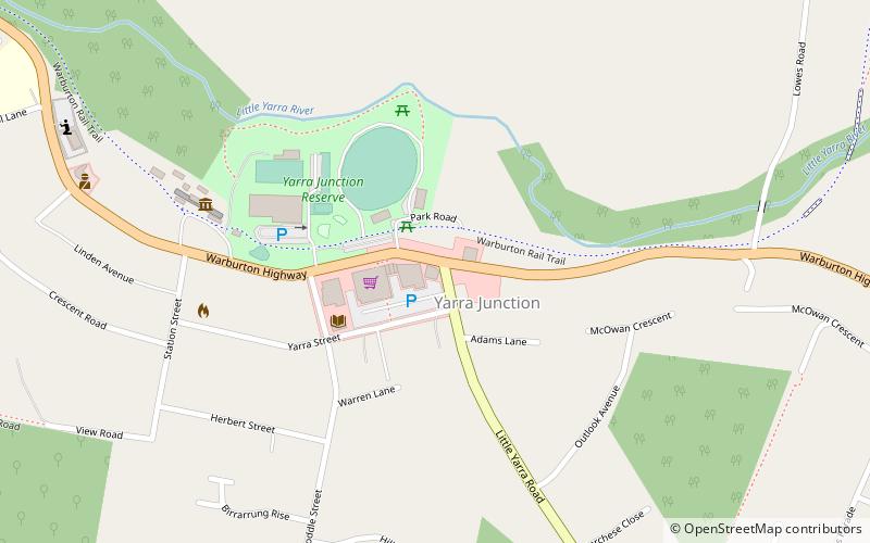 Yarra Junction location map