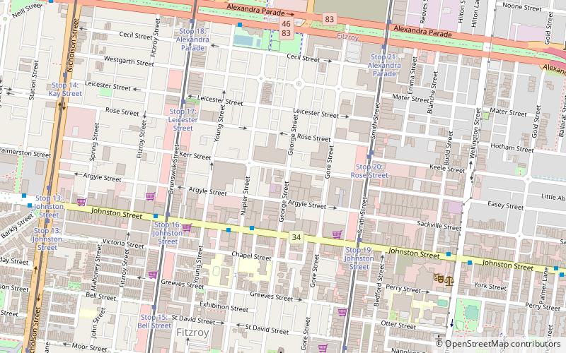 Centre for Contemporary Photography location map