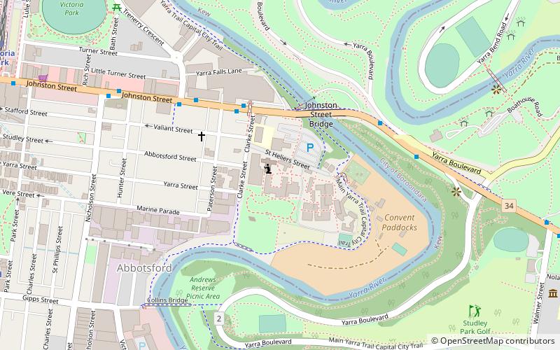 Abbotsford Convent location map