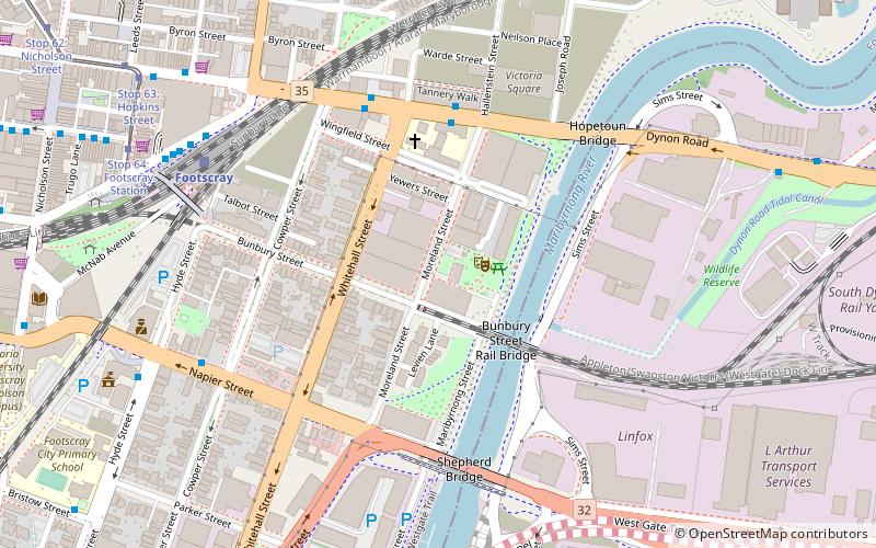 Footscray Community Arts Centre location map