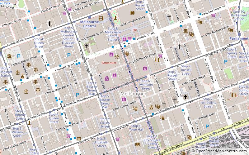 RMIT Gallery location map