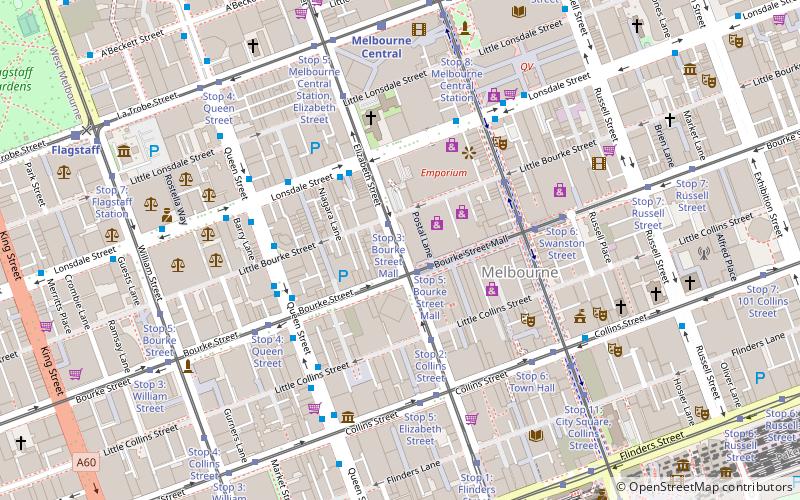 Little Bourke Street location map