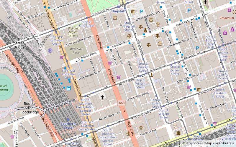 Bourke Place location map