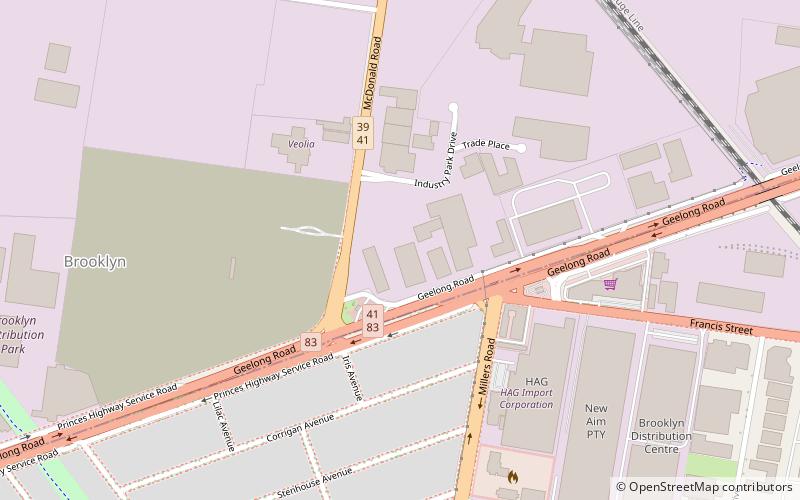Parks Victoria location map