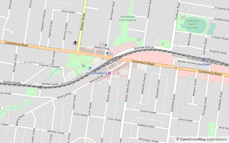 Maling Road location map