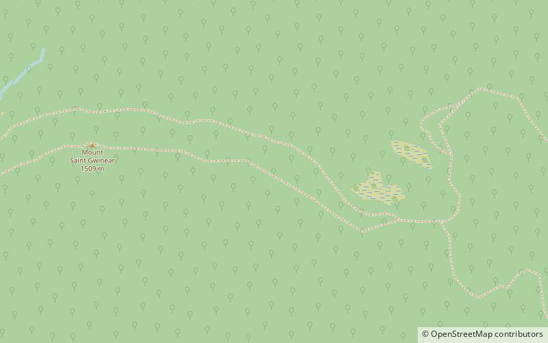 Mount St Gwinear location map