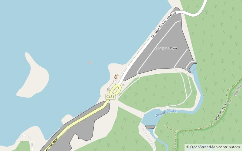Thomson-Talsperre location map