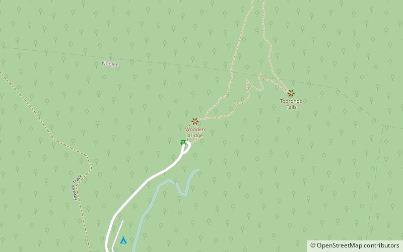 Toorongo Falls Reserve location map