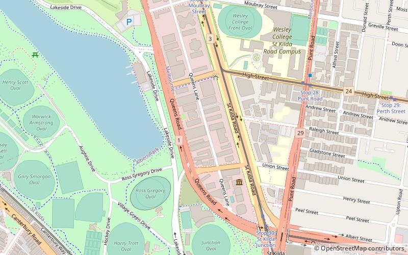 Australian Queer Archives location map
