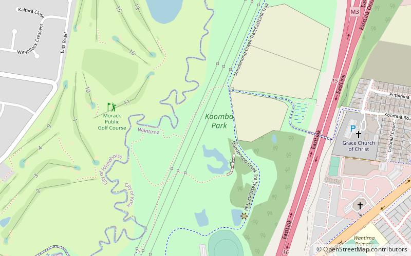 Koomba Park location map