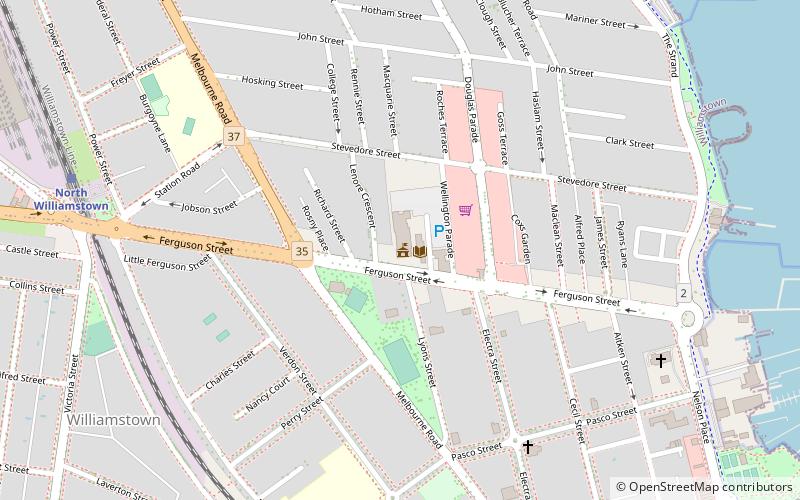 Williamstown Town Hall location map