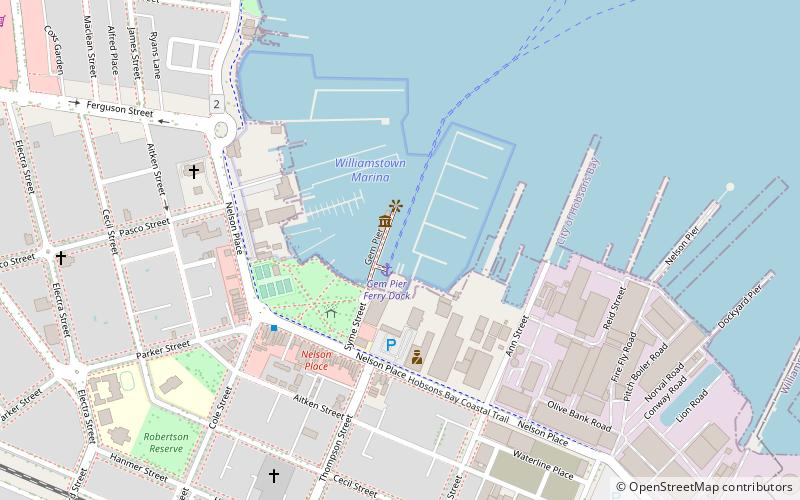 Gem Pier location map