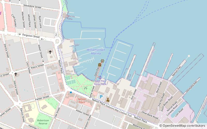 HMAS Castlemaine location map