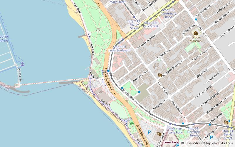 Esplanade Hotel location map