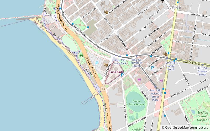 Palais Theatre location map