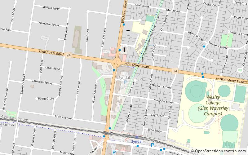 syndal melbourne location map