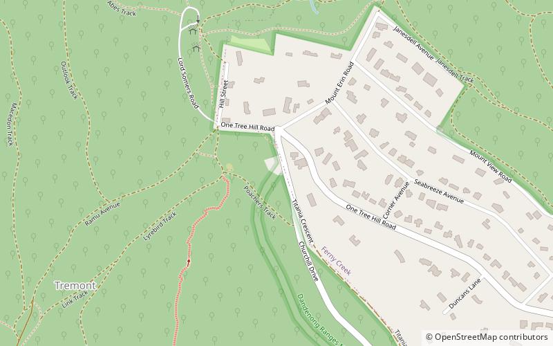 Monts Dandenong location map