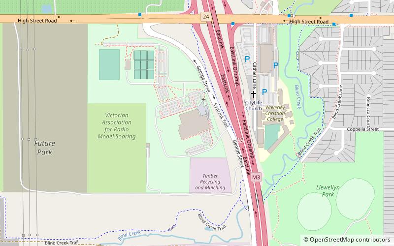 State Basketball Centre location map