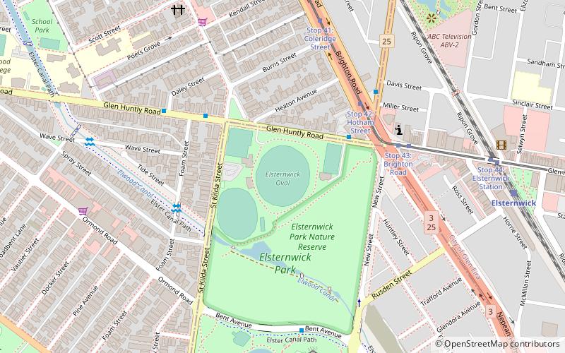 Elsternwick Park location map