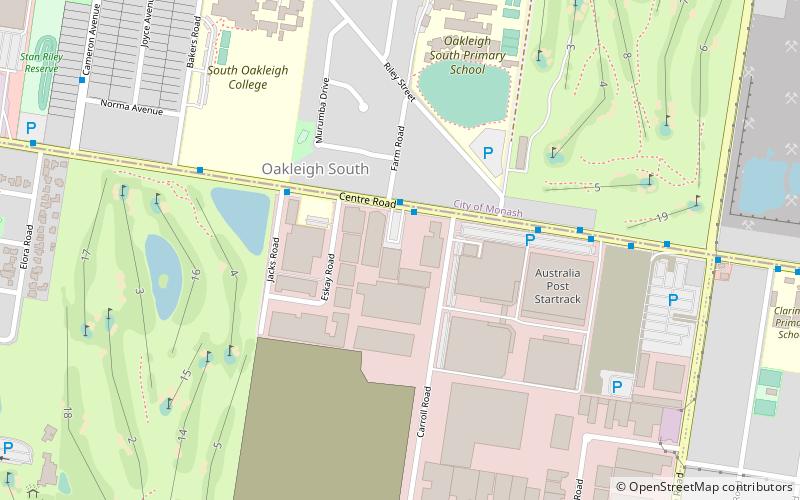 Olympic Ice Skating Centre location map