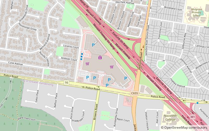 waverley gardens shopping centre location map