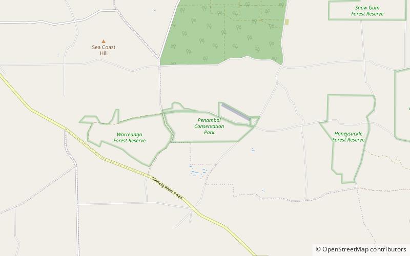 Penambol Conservation Park location map