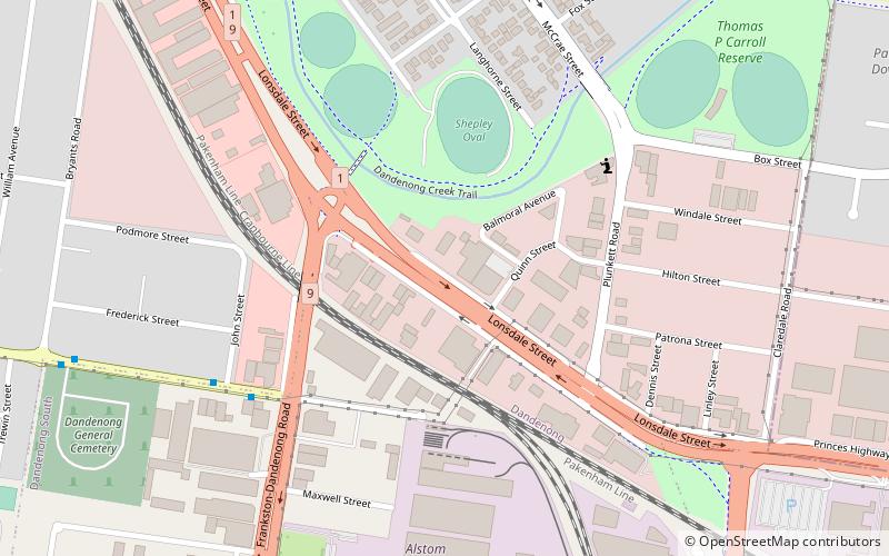 hallam bypass trail park narodowy churchill location map