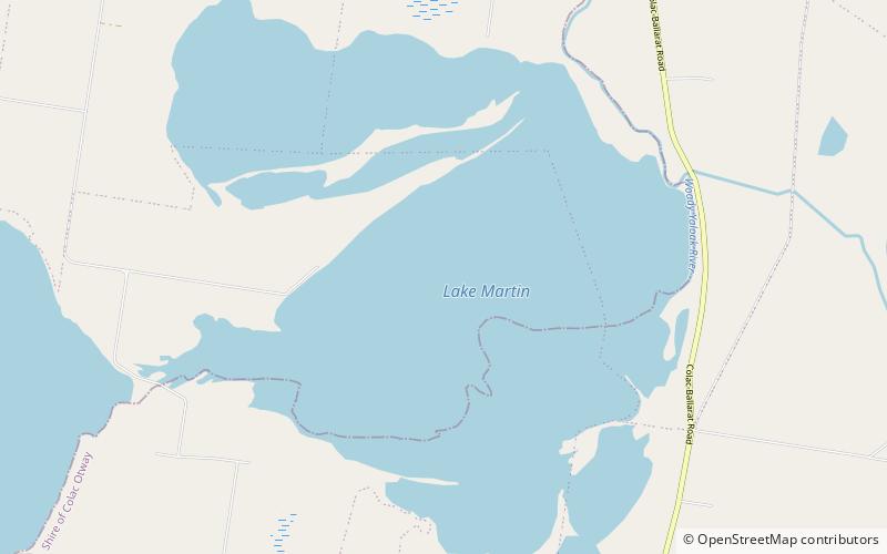 lake martin location map