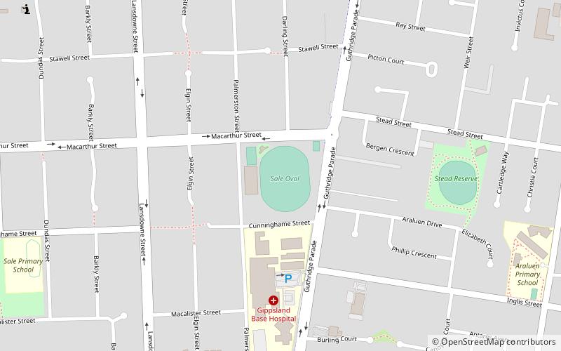 sale oval location map