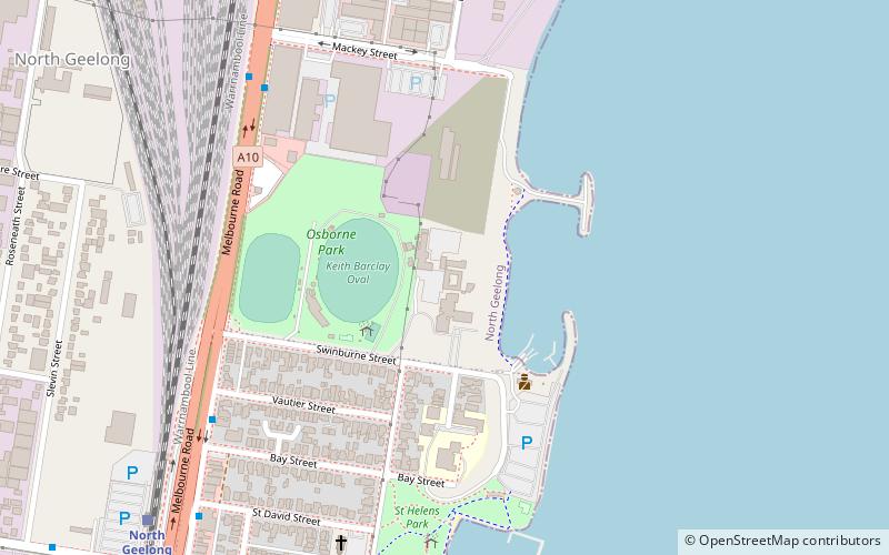 Geelong Maritime Museum location map