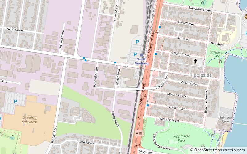 geelong arena location map