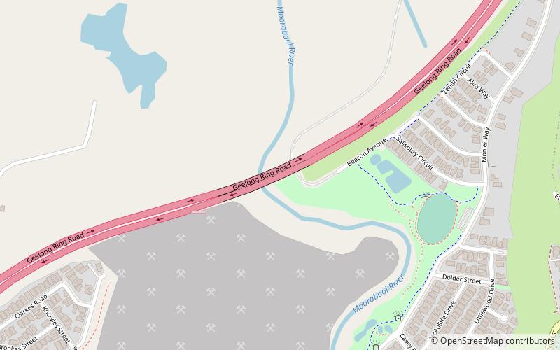 Lewis Bandt Bridge location map