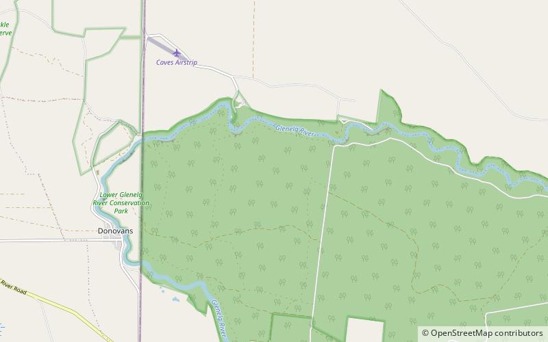 otway basin lower glenelg national park location map