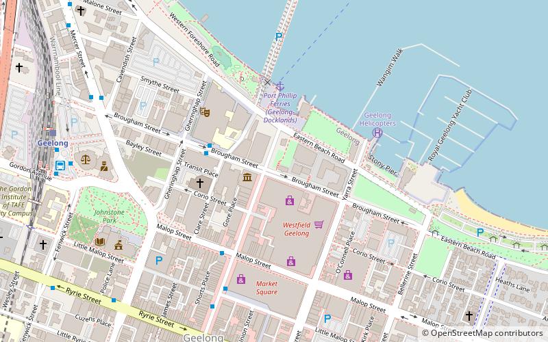 Customs House location map