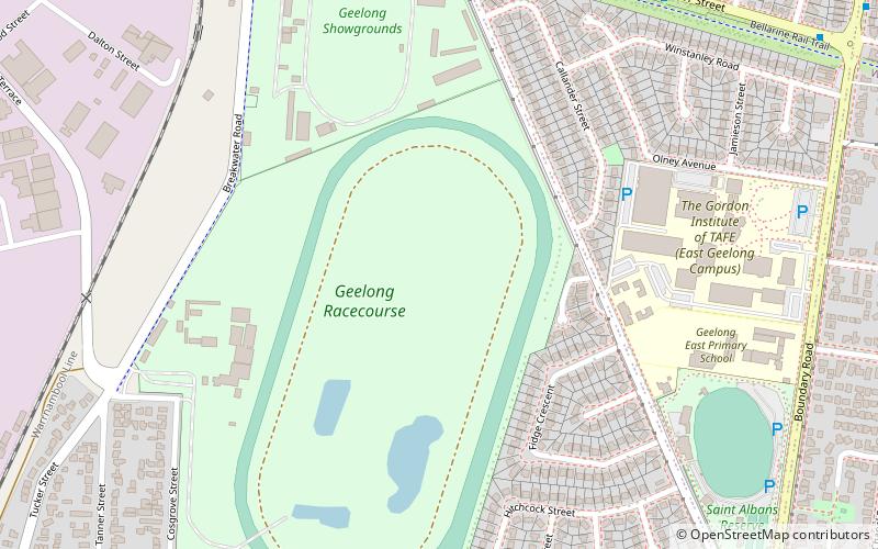 geelong racecourse location map