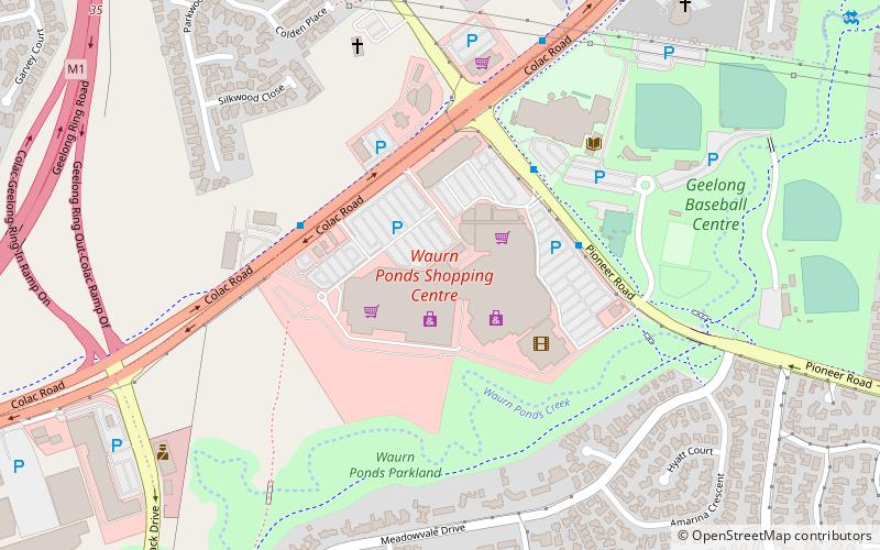 Waurn Ponds Shopping Centre location map
