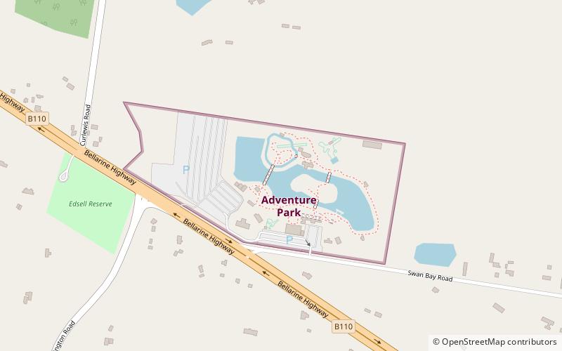 Adventure Park location map