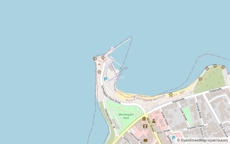 Mornington Yacht Club location map