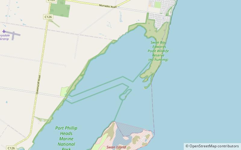 Edwards Point location map