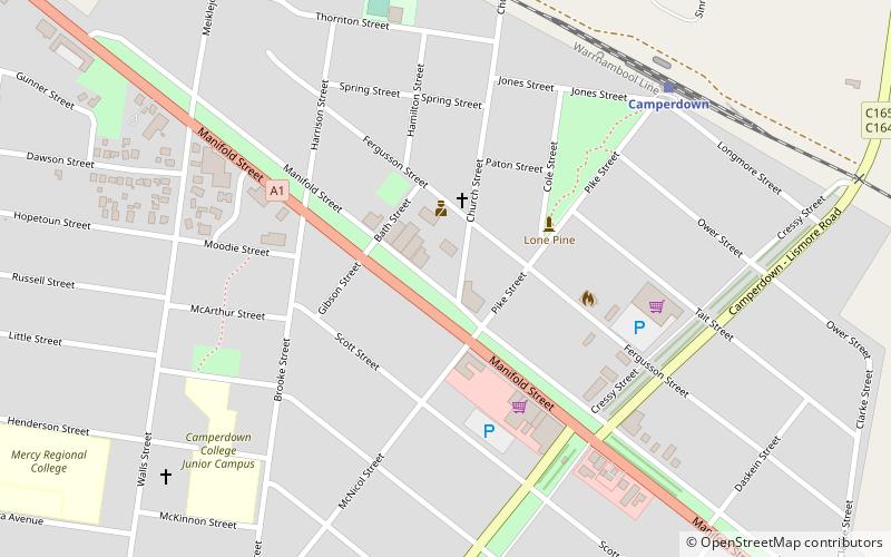 Camperdown Post Office location map