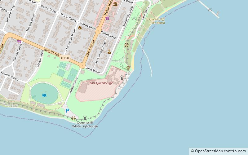 Queenscliff High Light location map