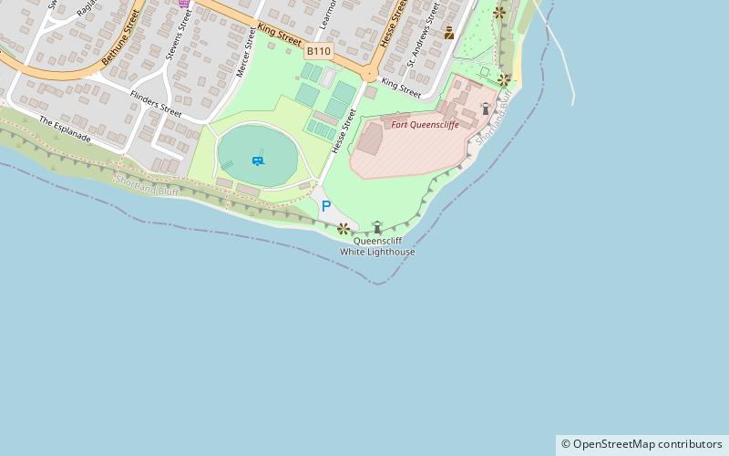 Queenscliff Low Light location map